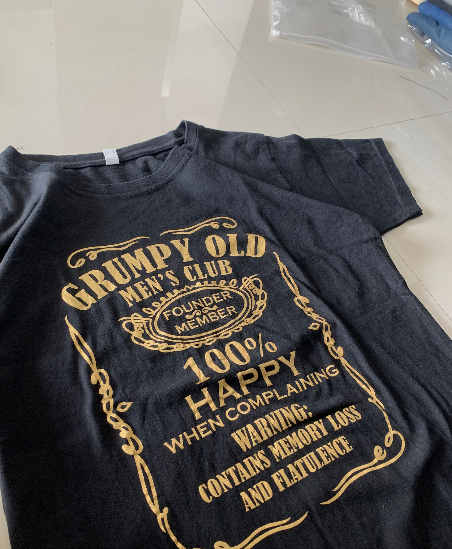 90's grumpt old-mans-club graphic tee