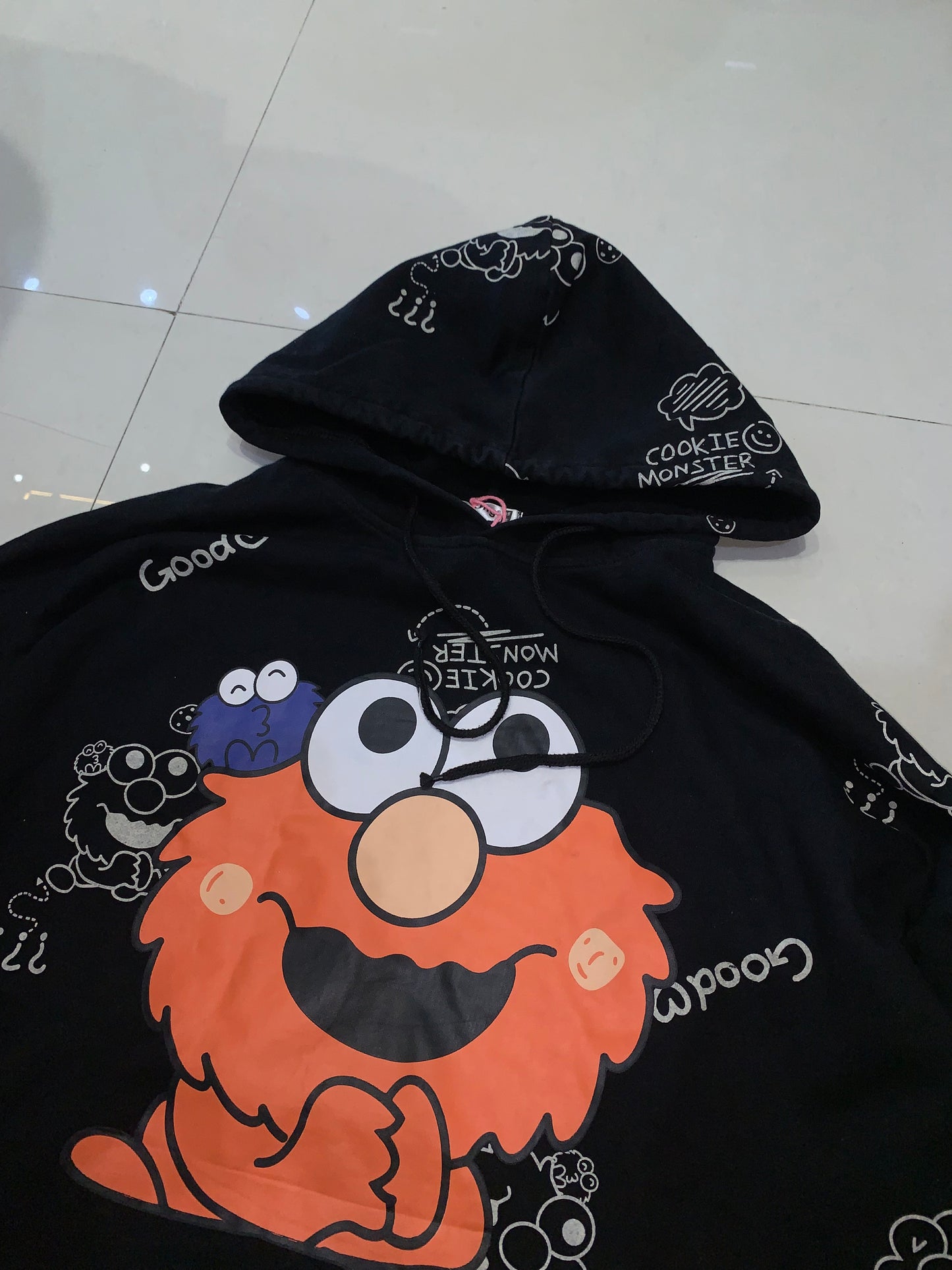 Cookie monster thick hoodie