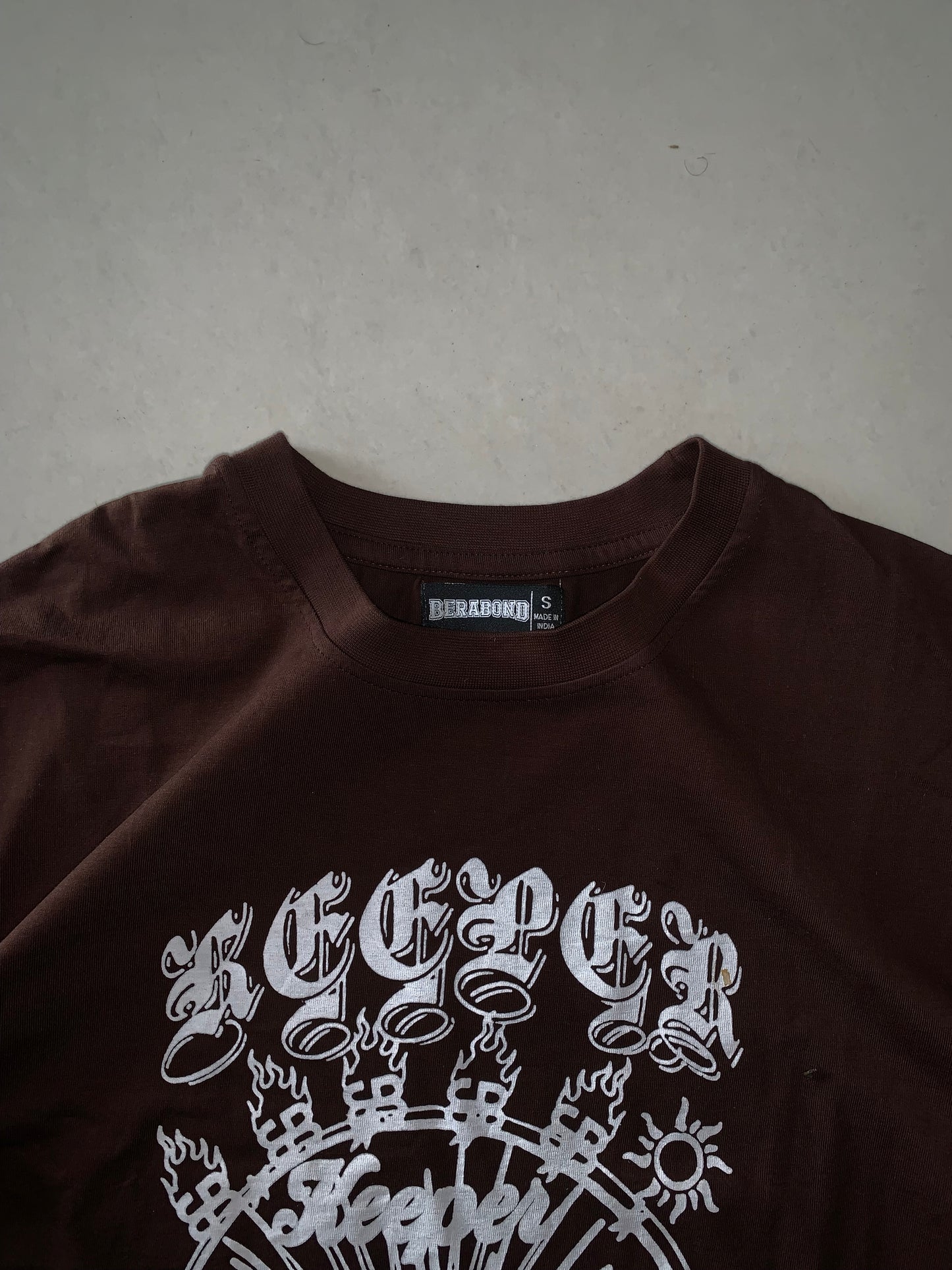 y2k brown tee