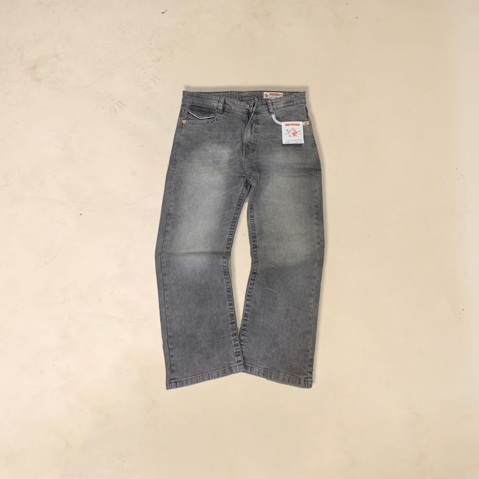 True religion spellout baggy denim