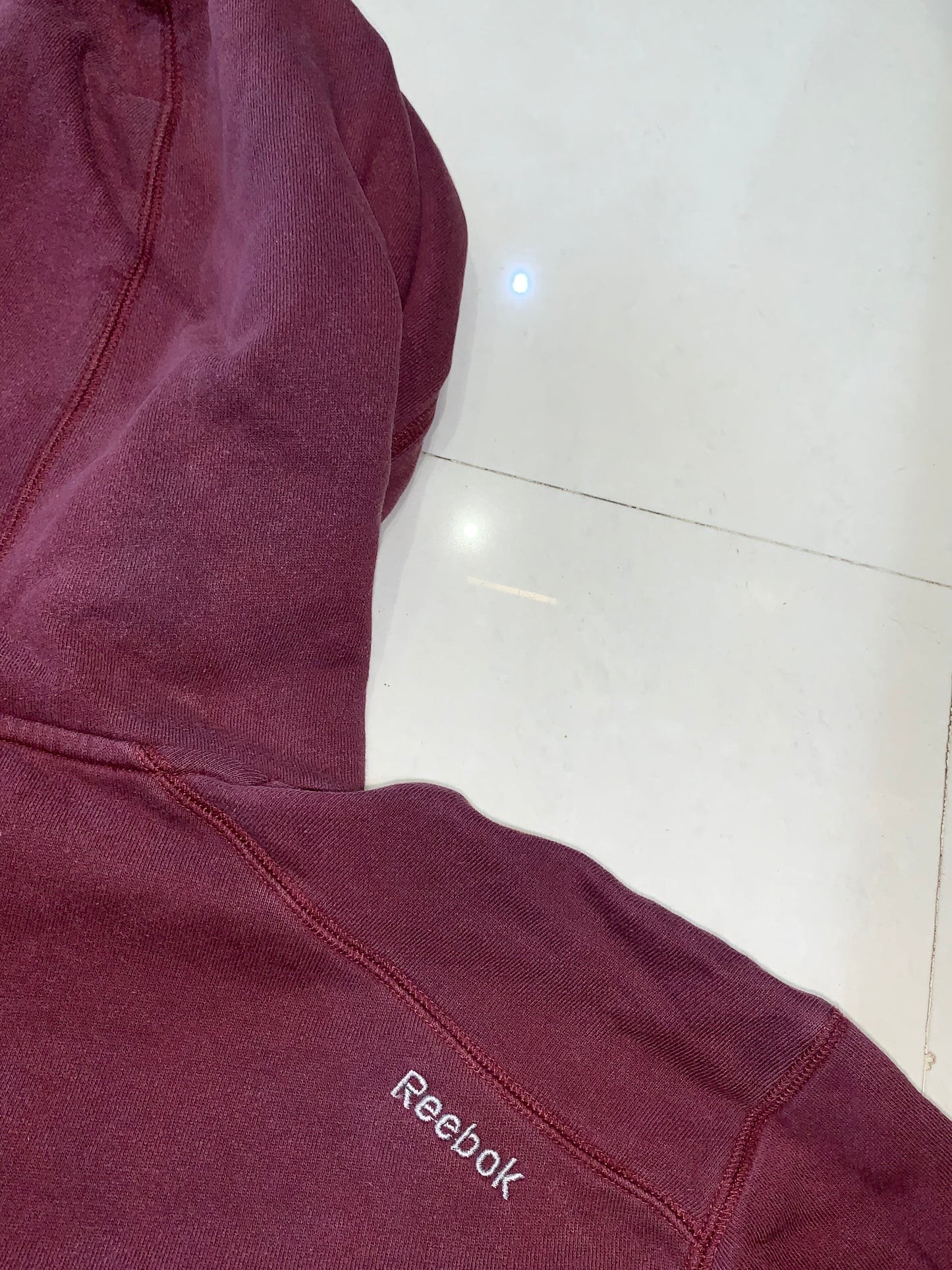 90's Vintage reebok hoodie