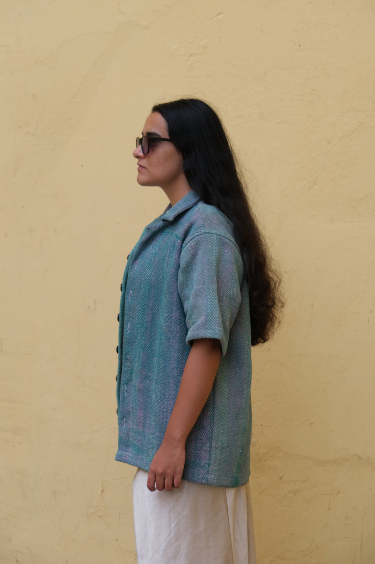 Vintage Patchwork Kantha Shirt