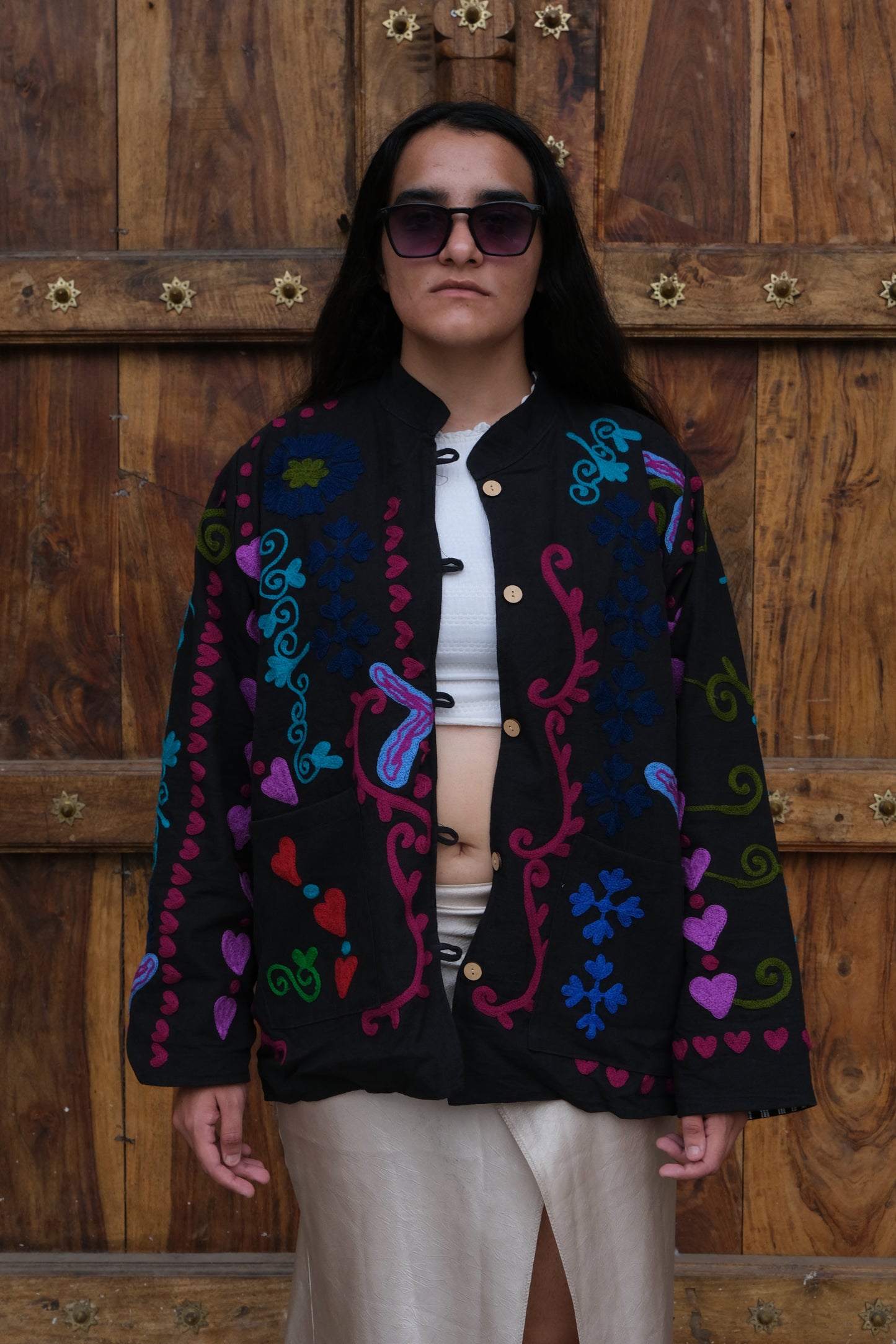 Vintage Kantha Embroidery jacket