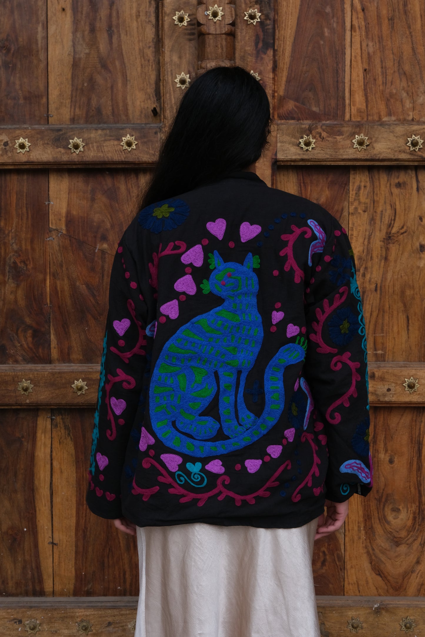 Vintage Kantha Embroidery jacket