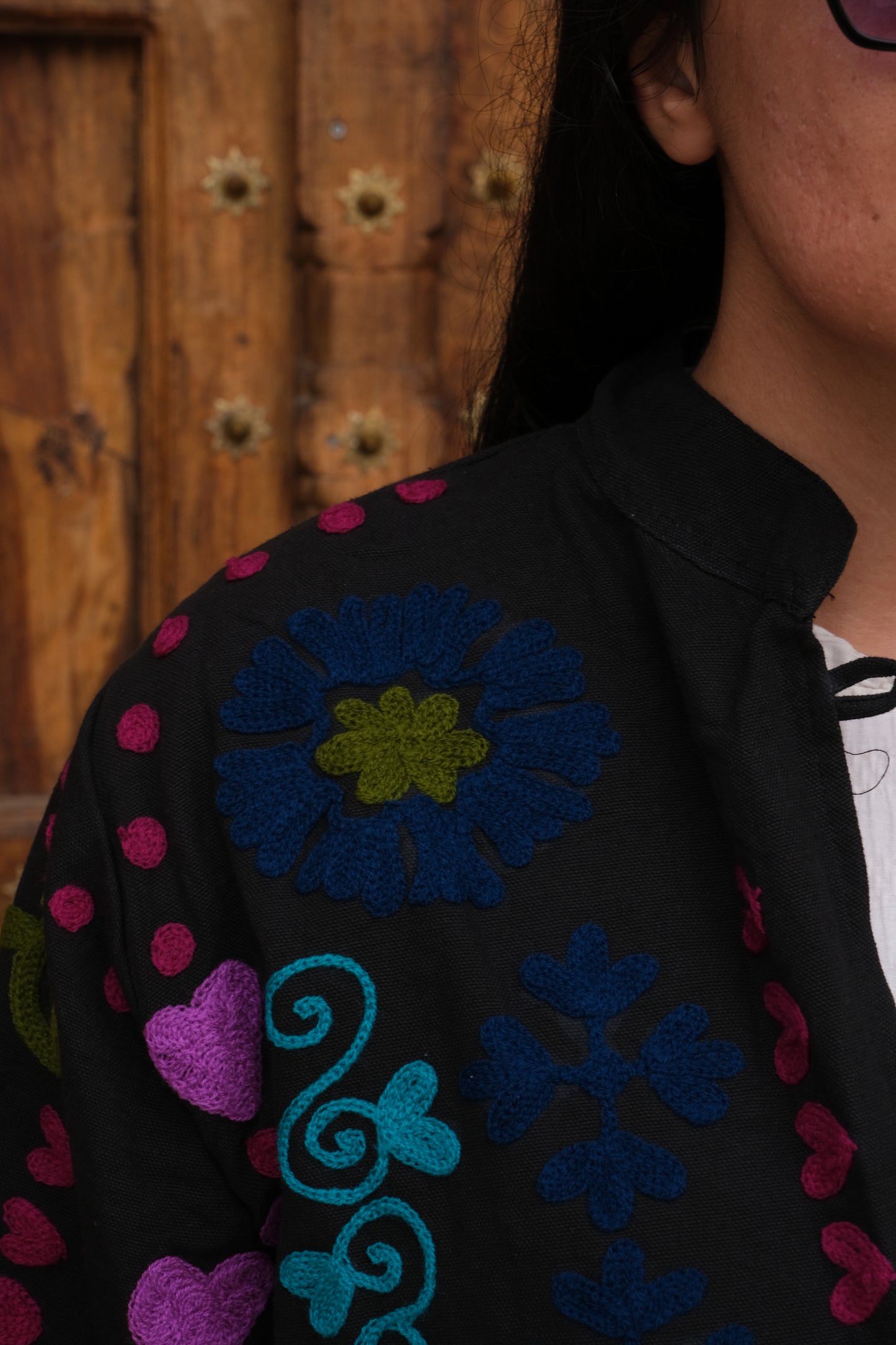 Vintage Kantha Embroidery jacket