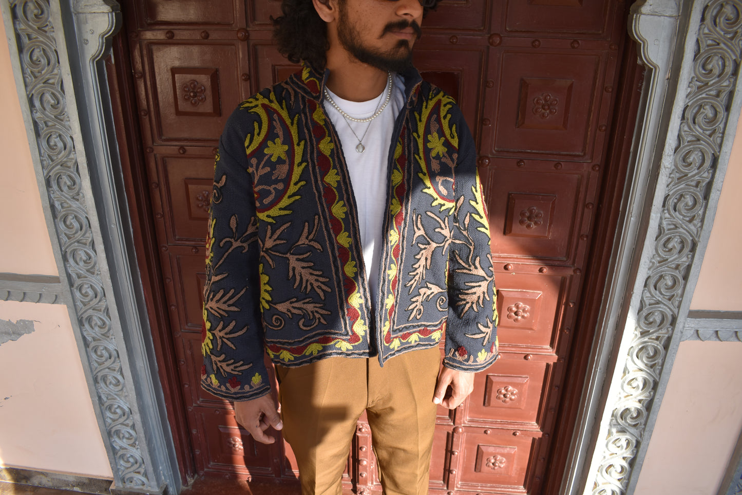 Vintage Kantha Embroidery jacket