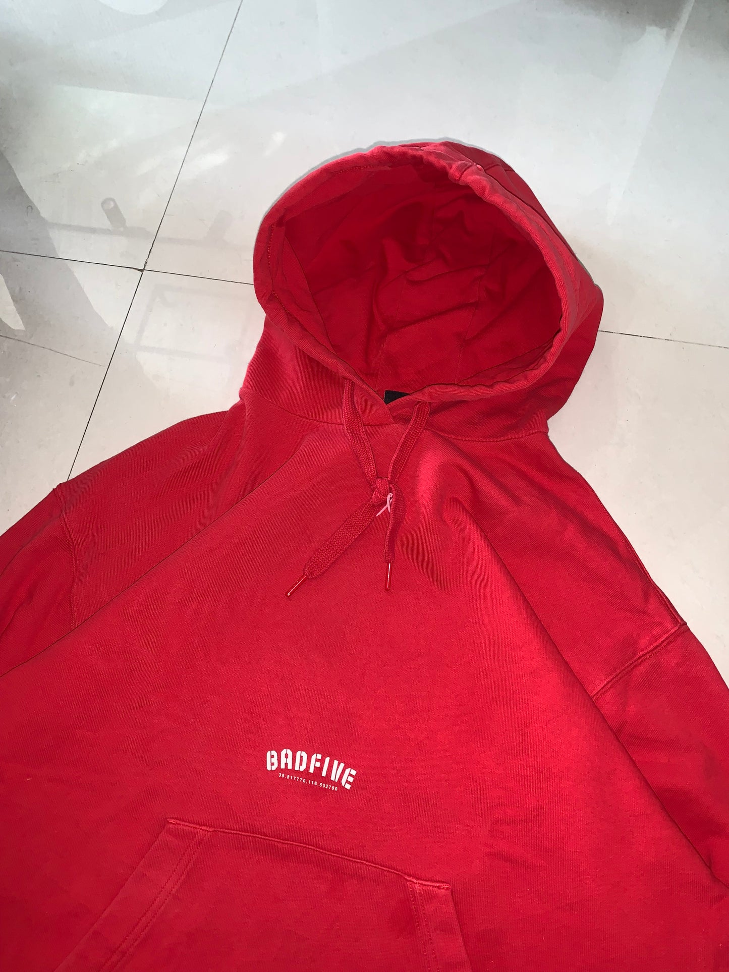 Bad five Boxy hoodie (350 GSM)