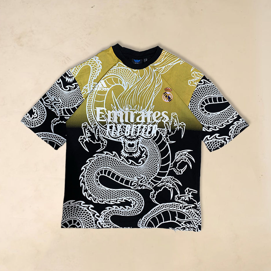 real madrid concept jersey tee (black)
