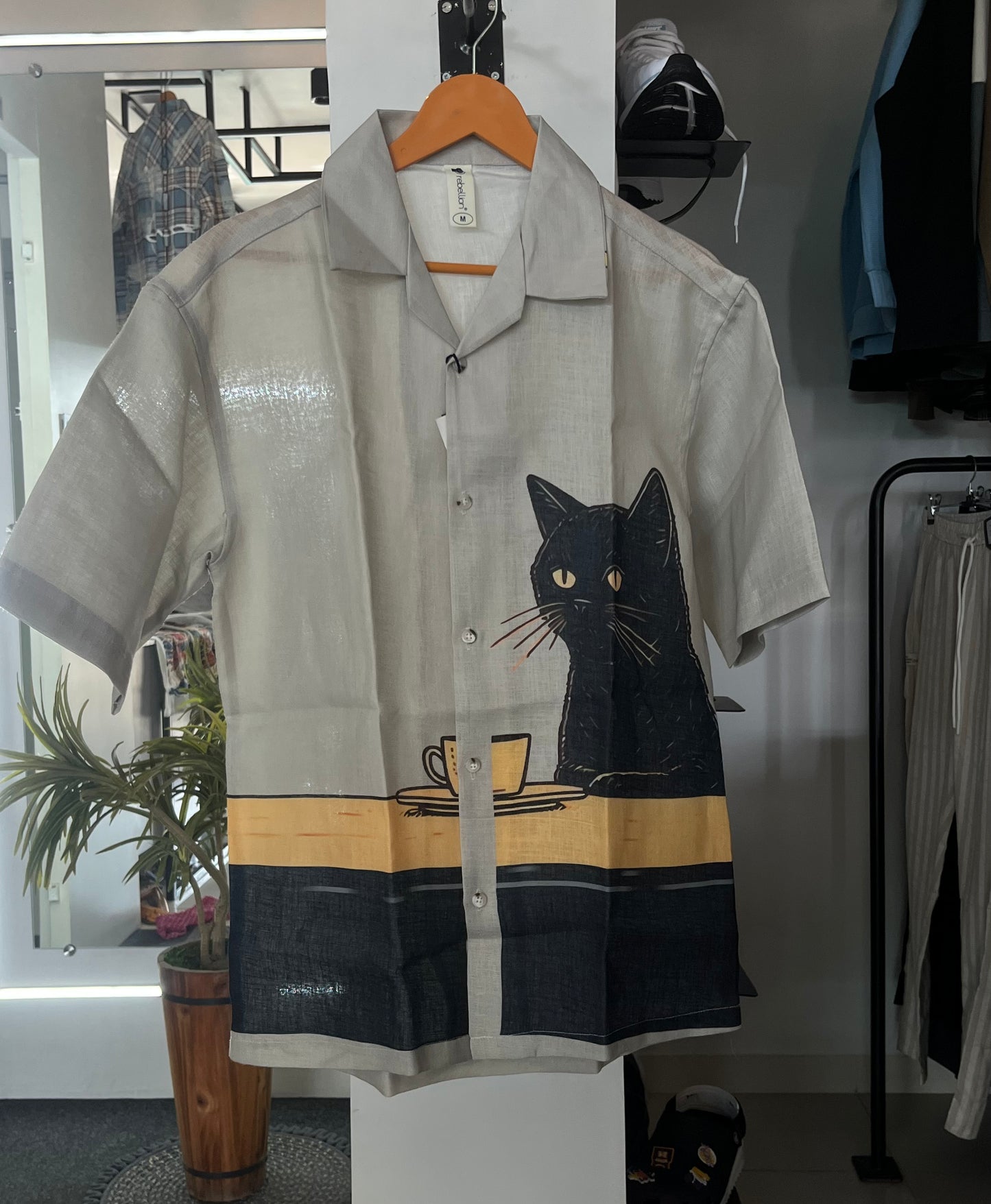 Y2K CAT CHAI SHIRT
