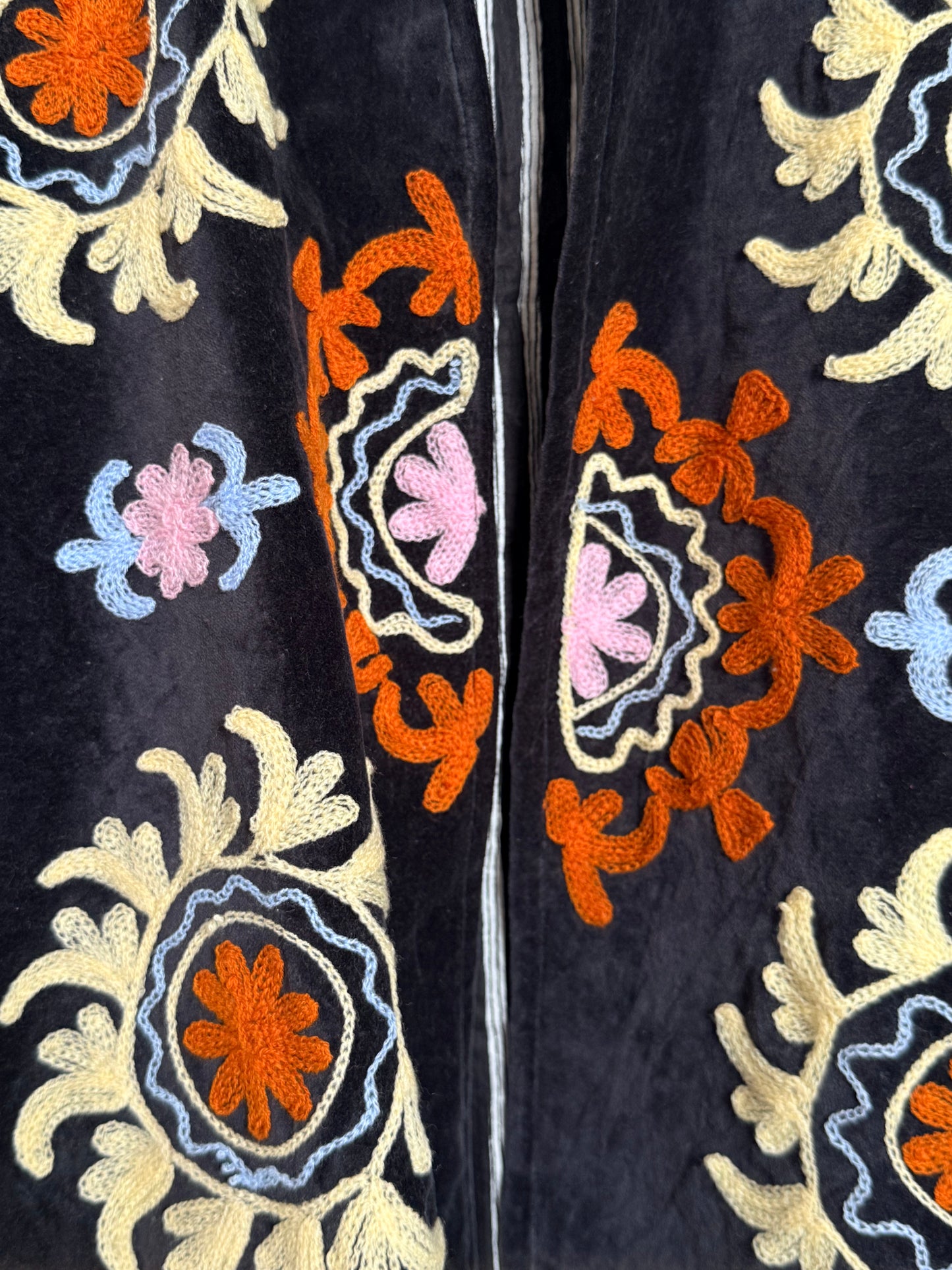 CHAKRA (Hand embroidery velvet jacket)