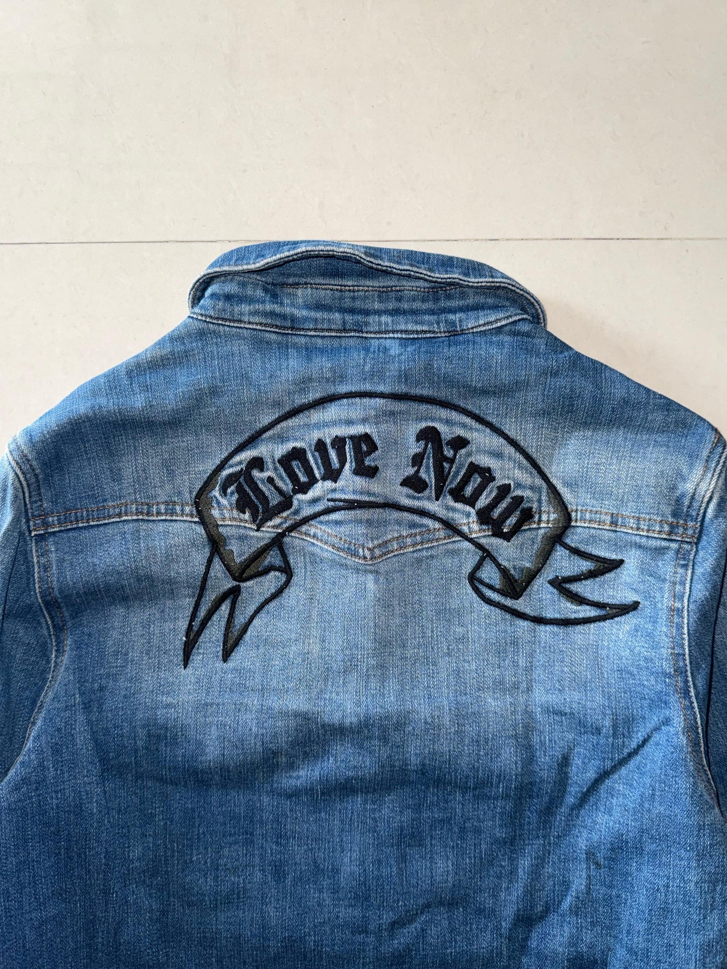 vintage embroidery shirt/shaket (thick)