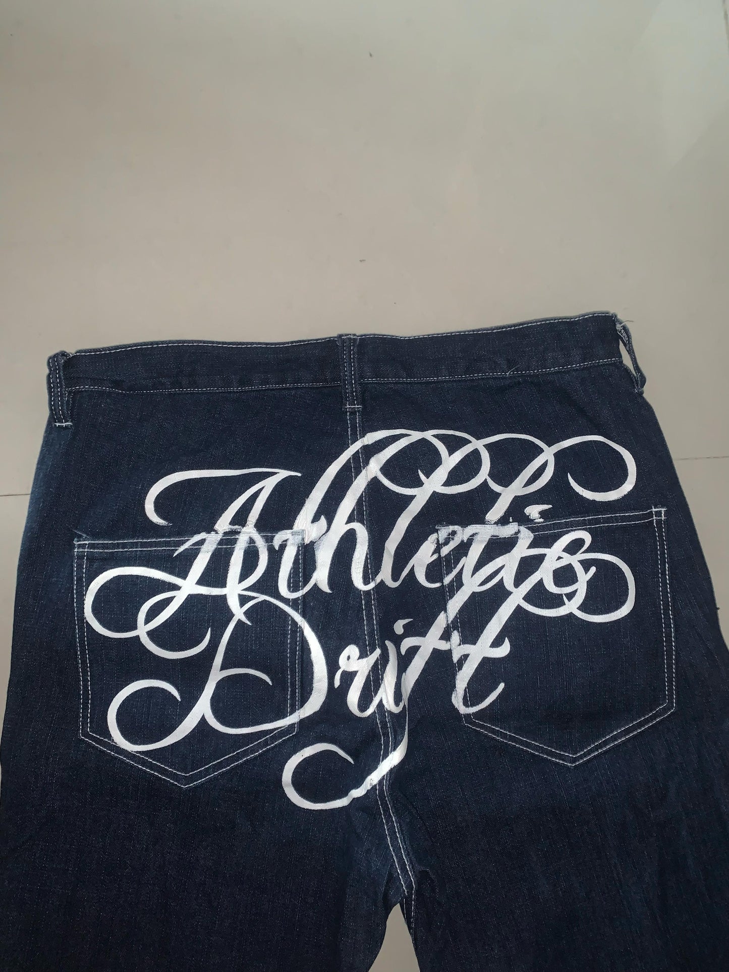 Y2K Athletic drift jeans