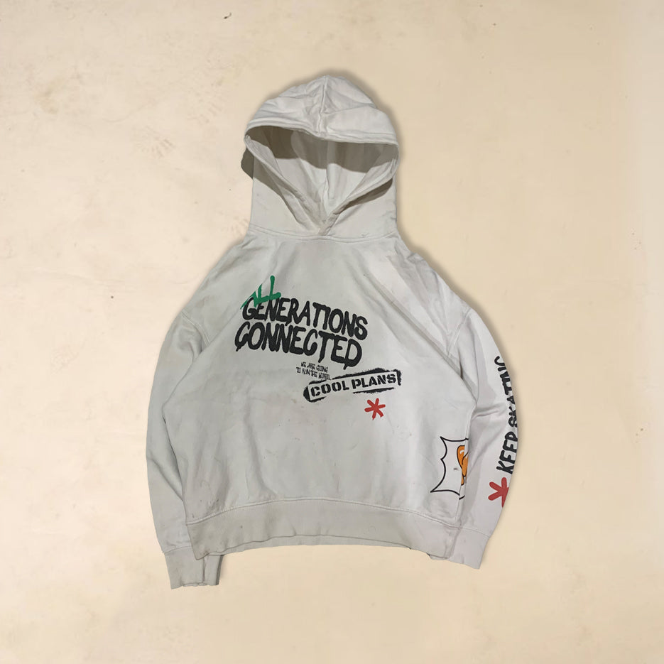 Zara Y2K boxy hoodie