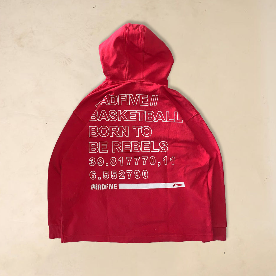 Bad five Boxy hoodie (350 GSM)
