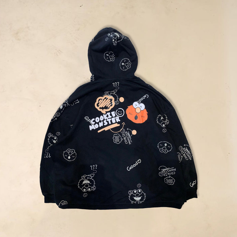 Cookie monster thick hoodie