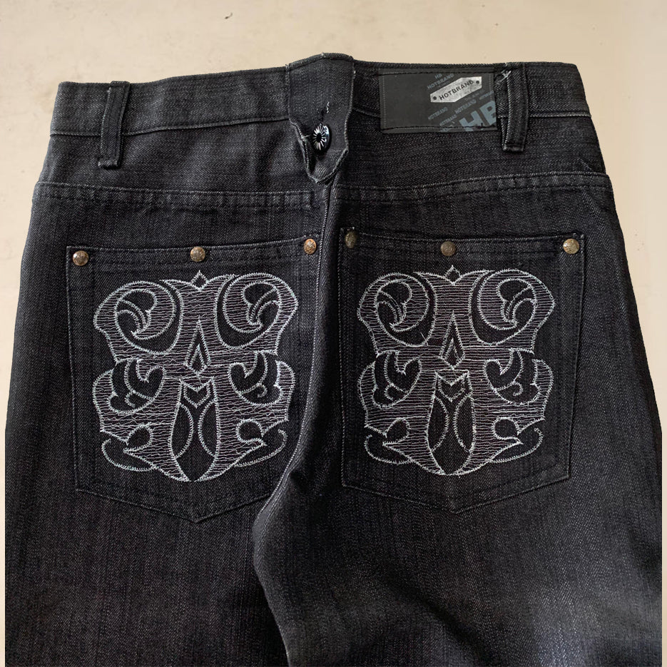 y2k denim (hot burnt)
