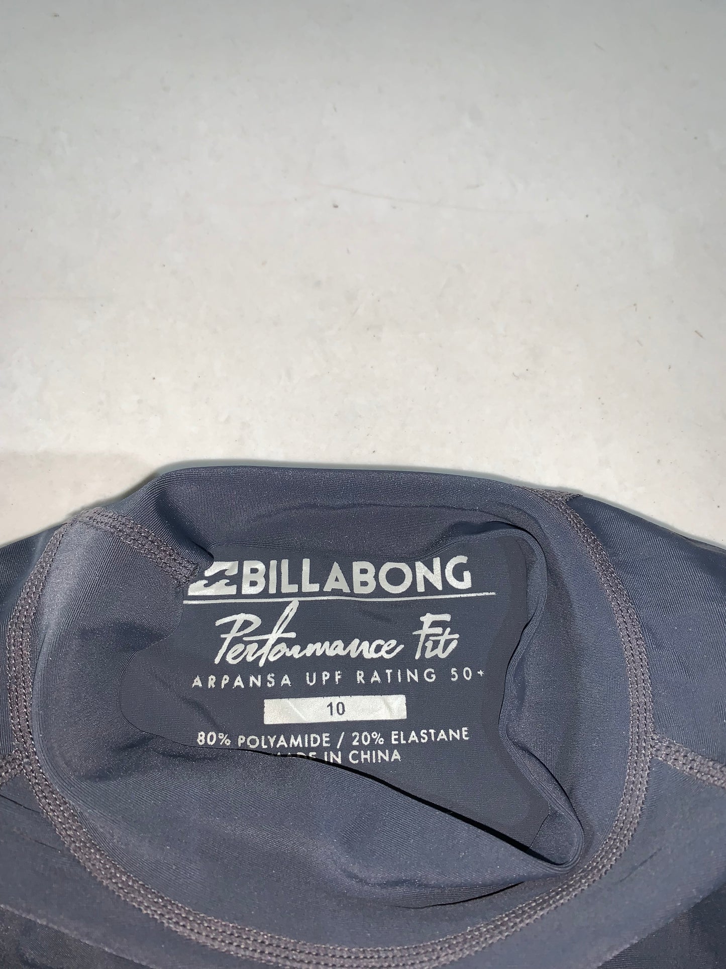 billabong compression tee