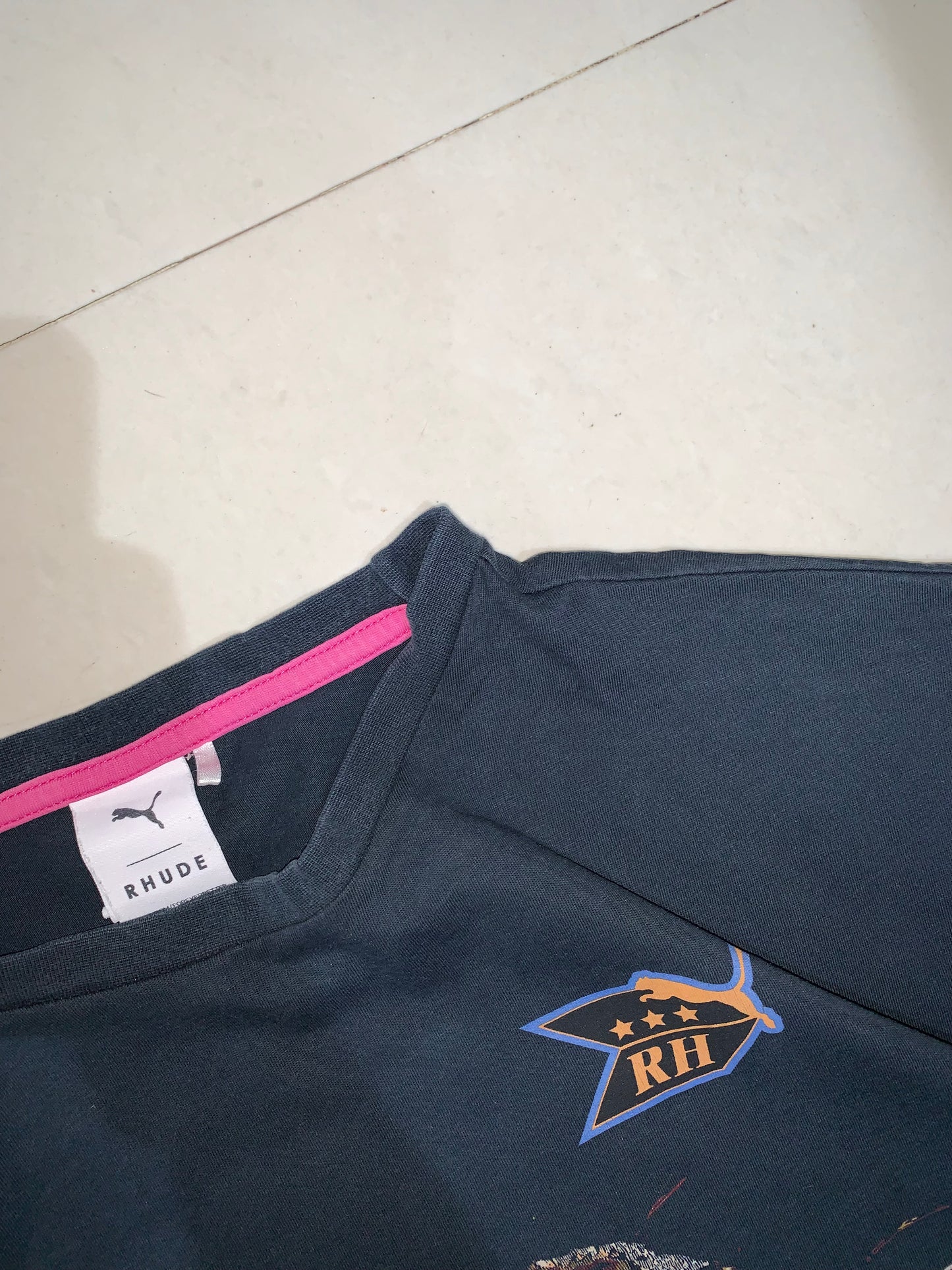rhude x puma tee