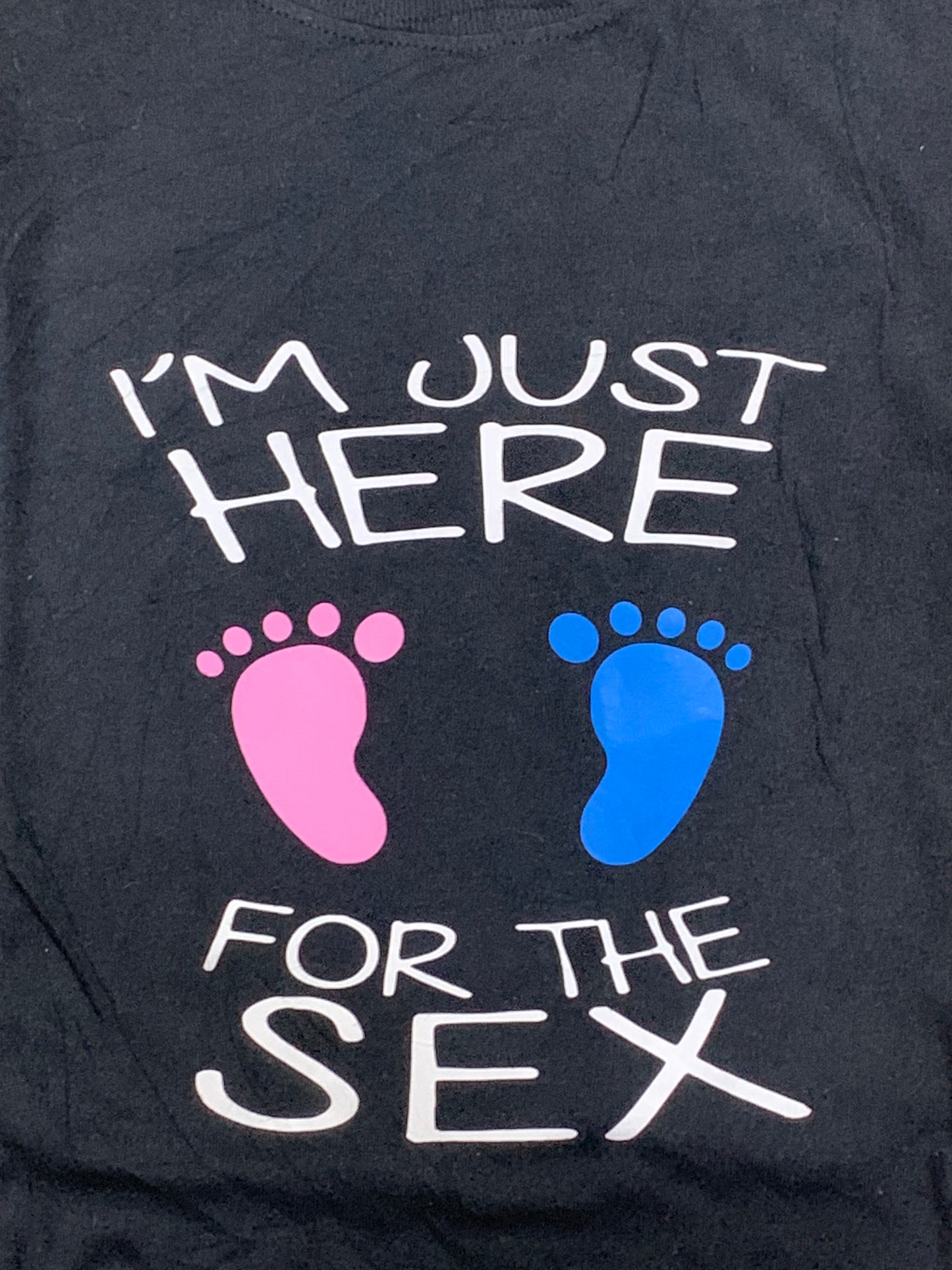 Gildan Im here for just sex tee