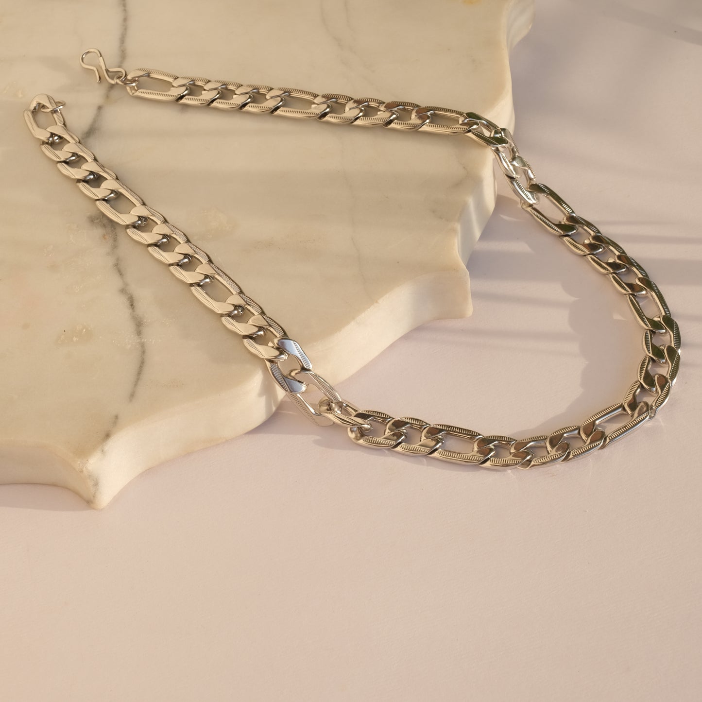 Heavy Cuban Silver Chain