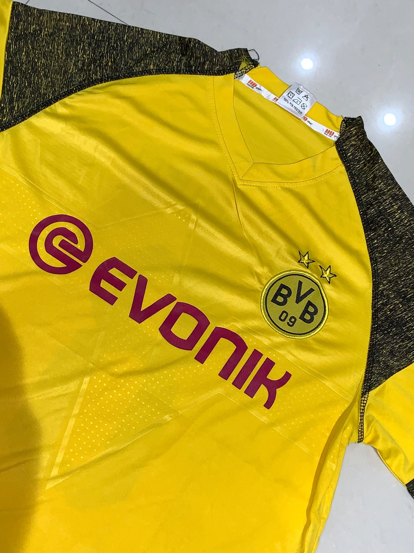 VTG yellow jersey tee