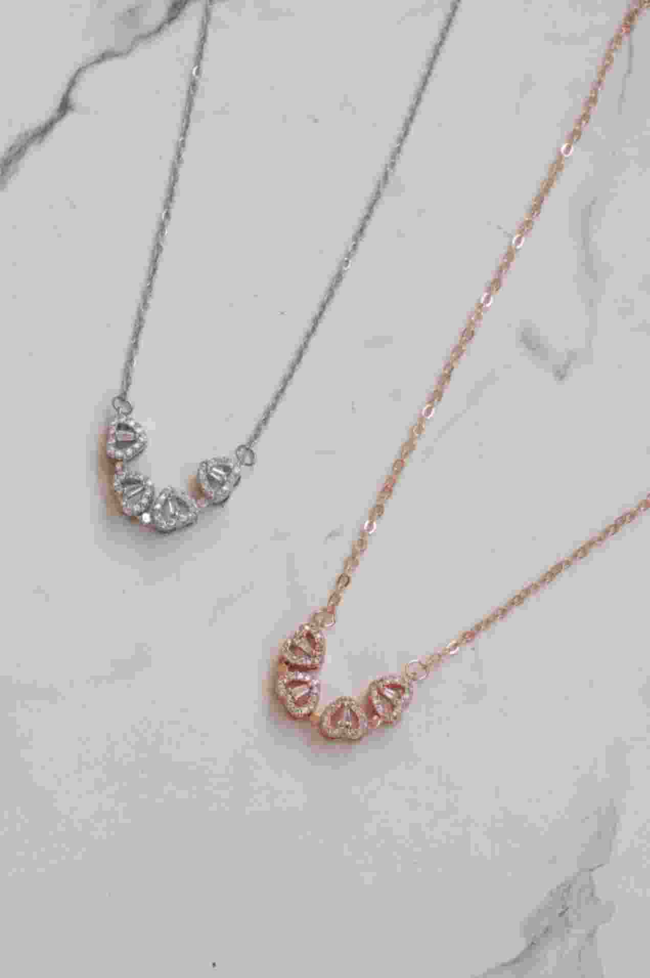 Heart Opening Neckpiece Silver