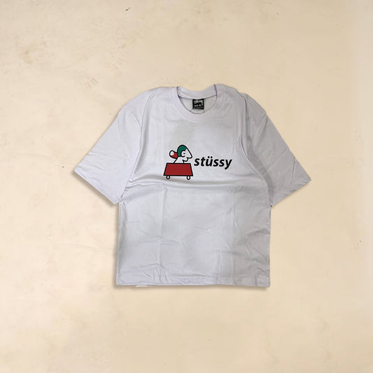 stussy x peanuts tee