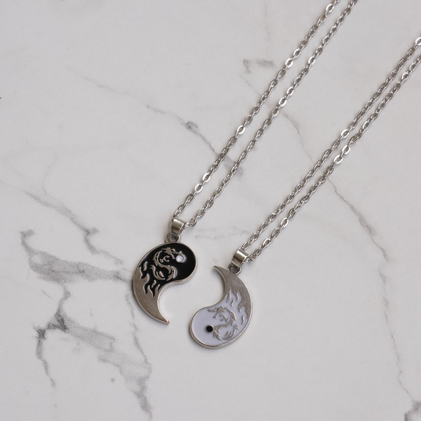Silver Couple's Pedent