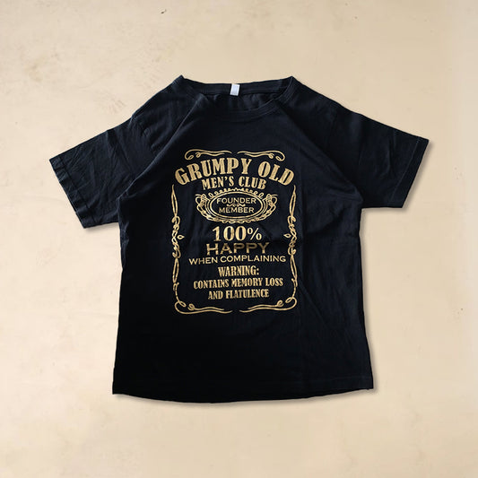 90's grumpt old-mans-club graphic tee