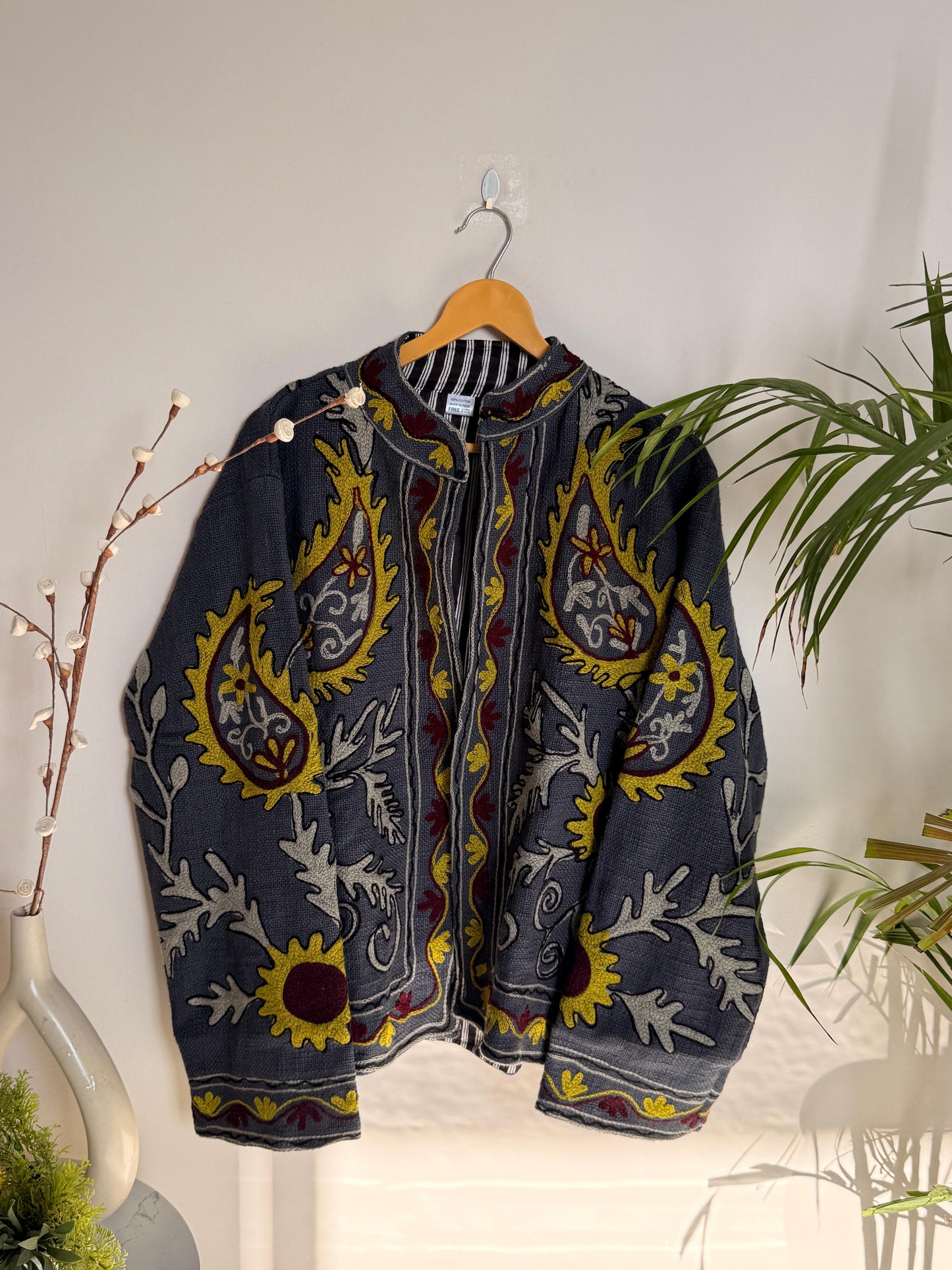 Vintage Kantha Embroidery jacket