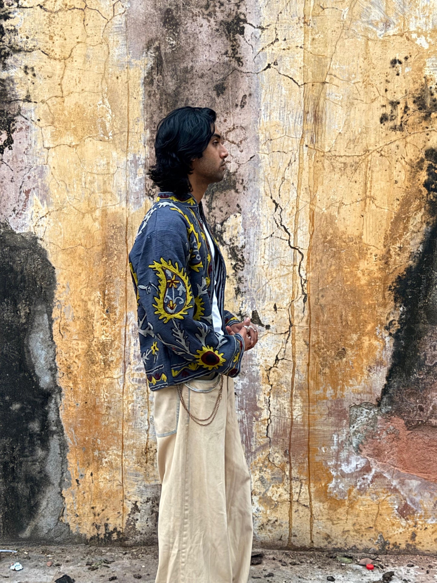 Vintage Kantha Embroidery jacket