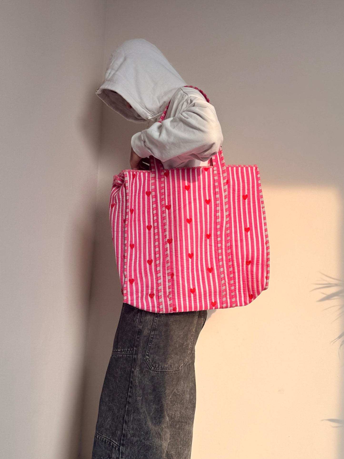 Pintresty Heats Reworked Tote bag large