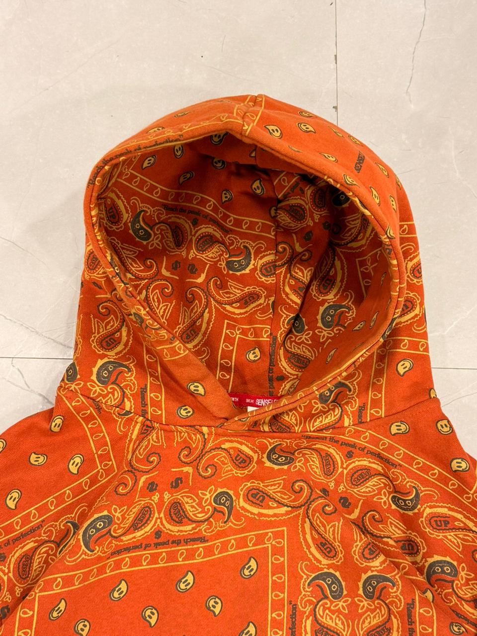 Sensless Bandana print hoodie