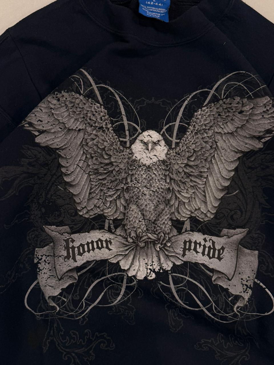 y2k Black eagle sweatshirt