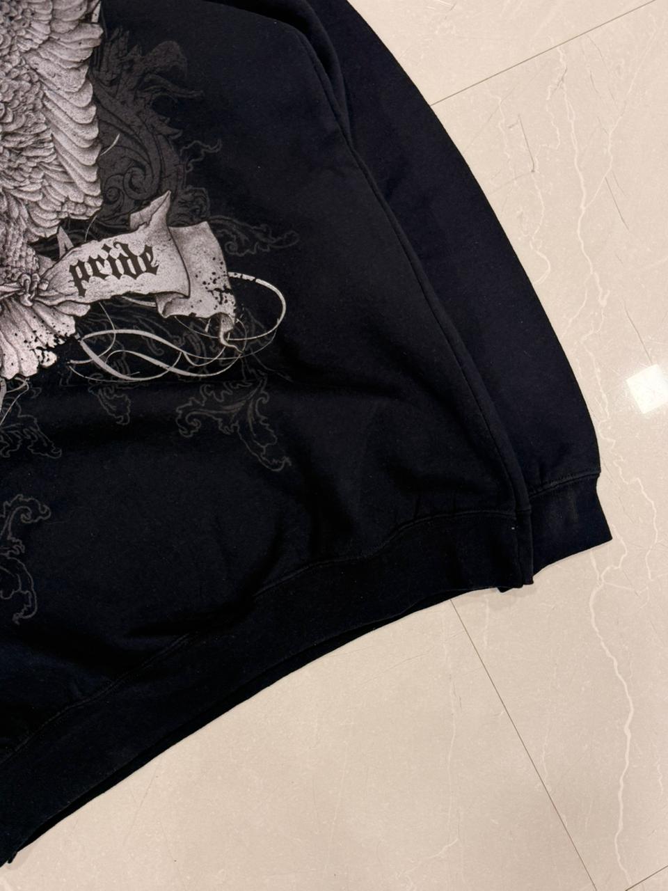 y2k Black eagle sweatshirt