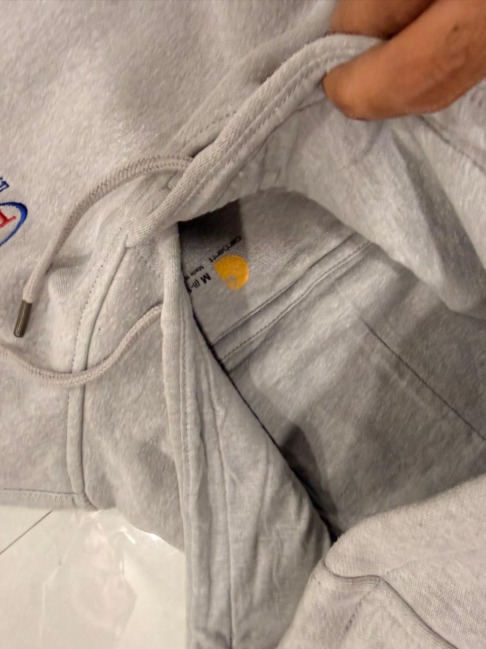 Carhartt Grey basic hoodie