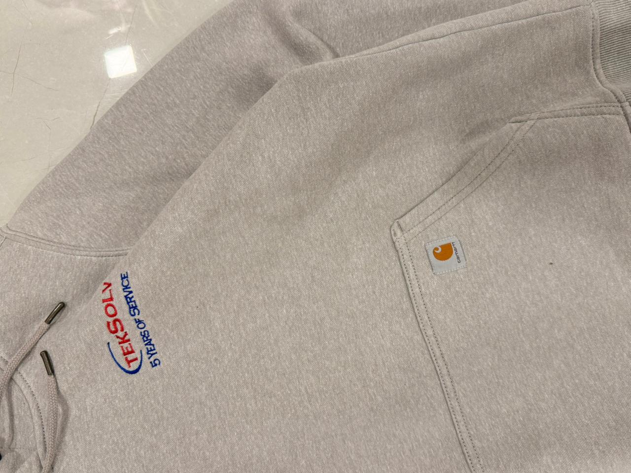 Carhartt Grey basic hoodie