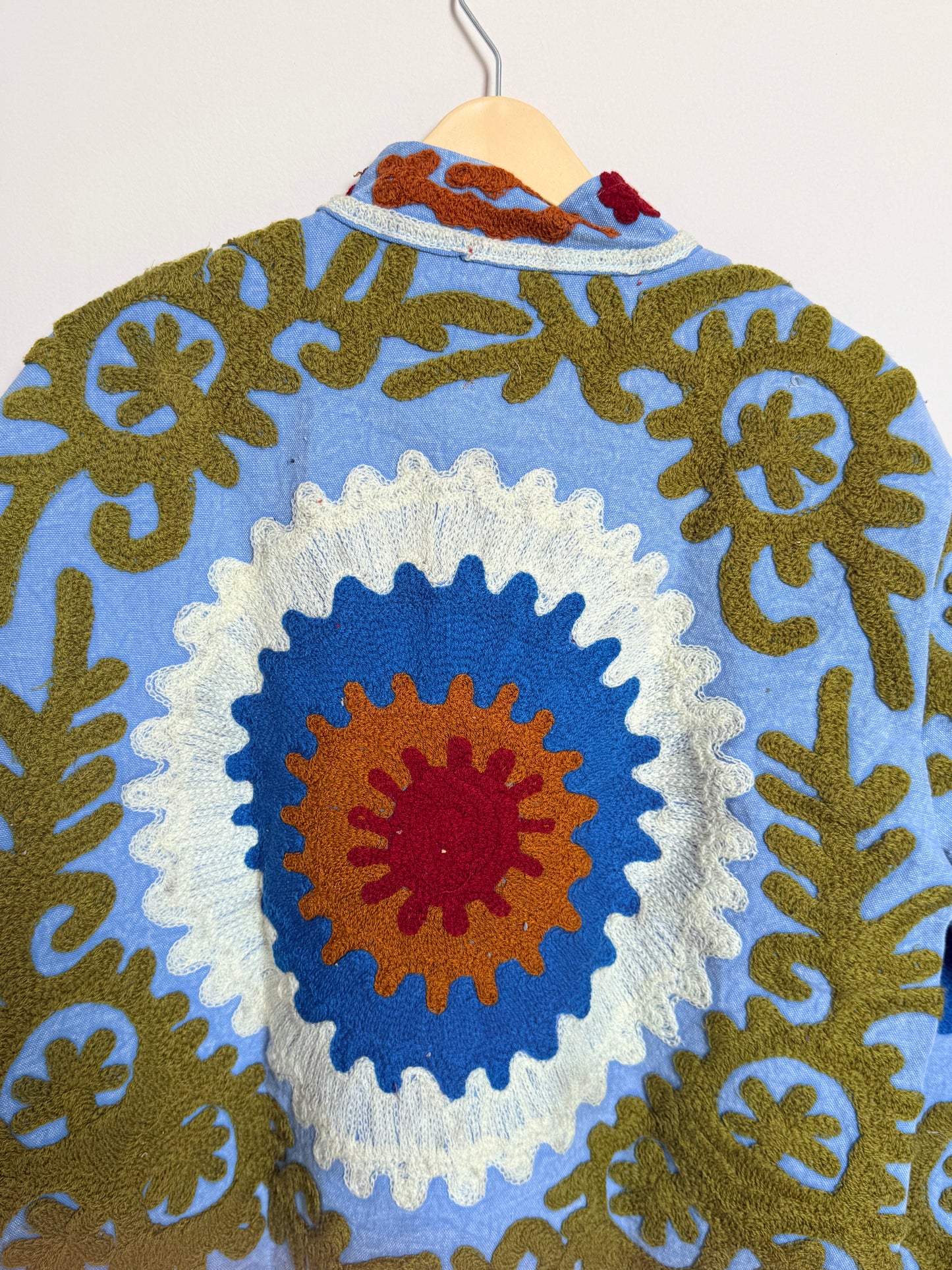Double layered Hand embroided suzani jacket