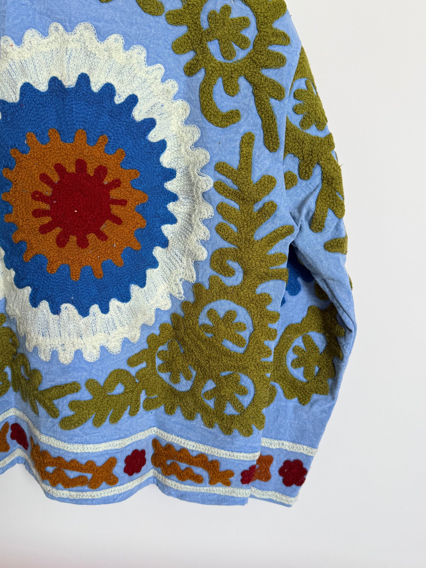 Double layered Hand embroided suzani jacket