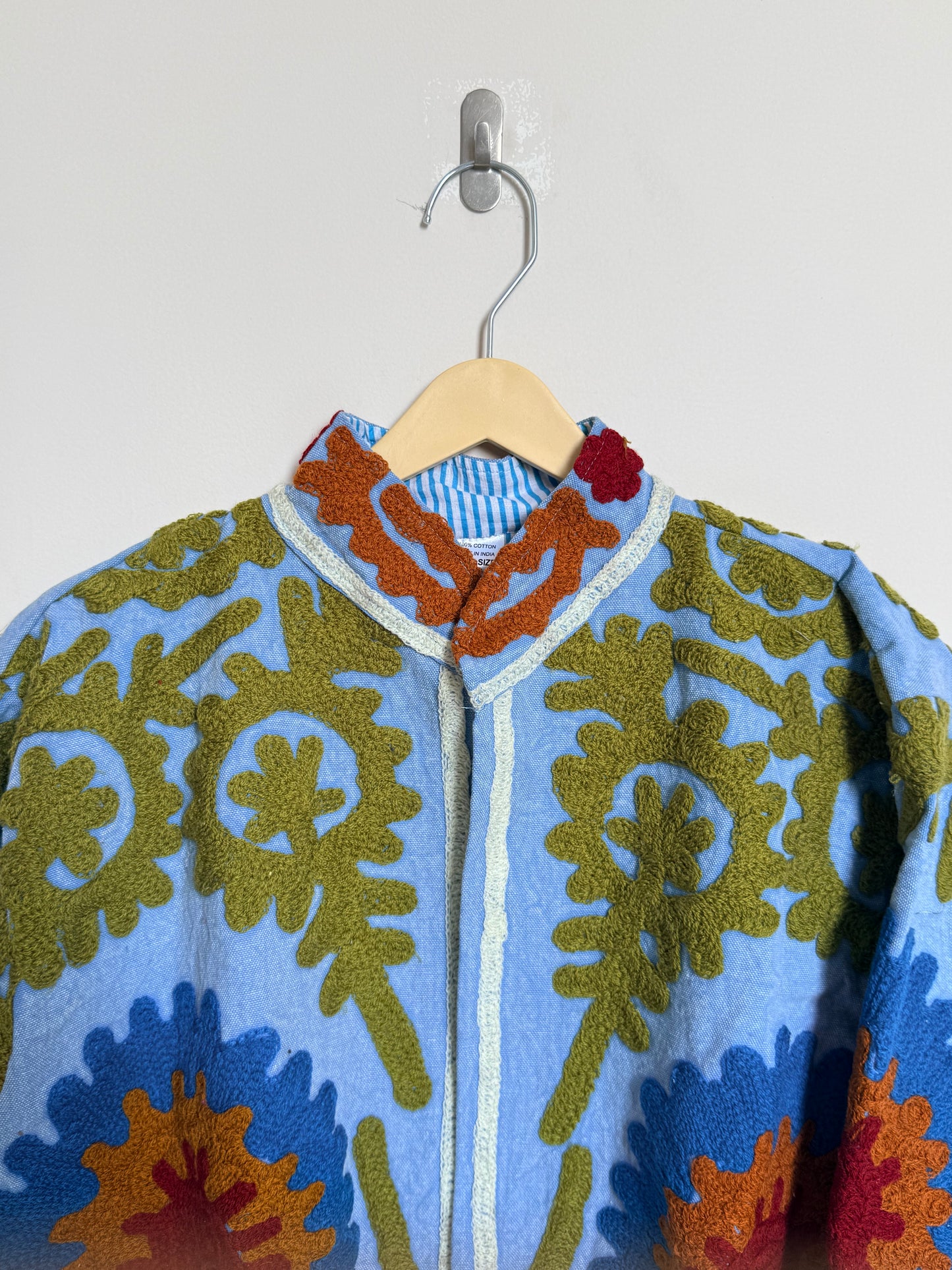 Double layered Hand embroided suzani jacket