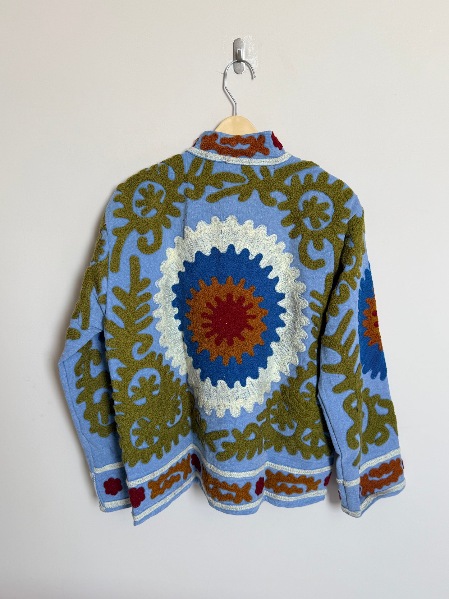 Double layered Hand embroided suzani jacket