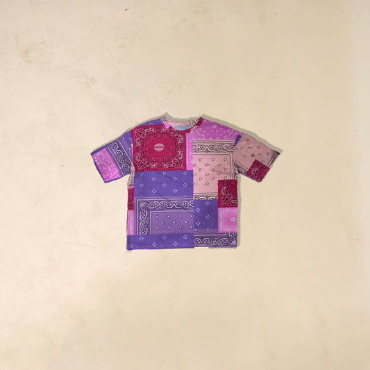Multiprint bandana tee
