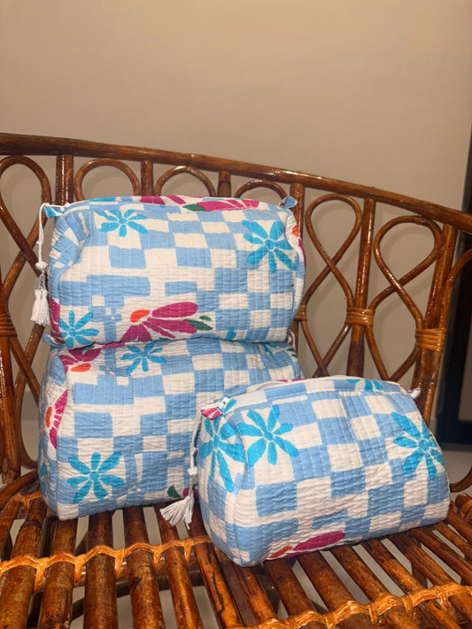 Pintresty 3pcs Cosmetic pouch