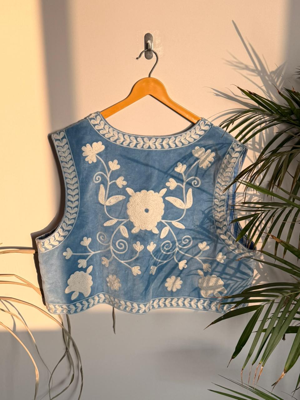 Suzani Embroidery Vests