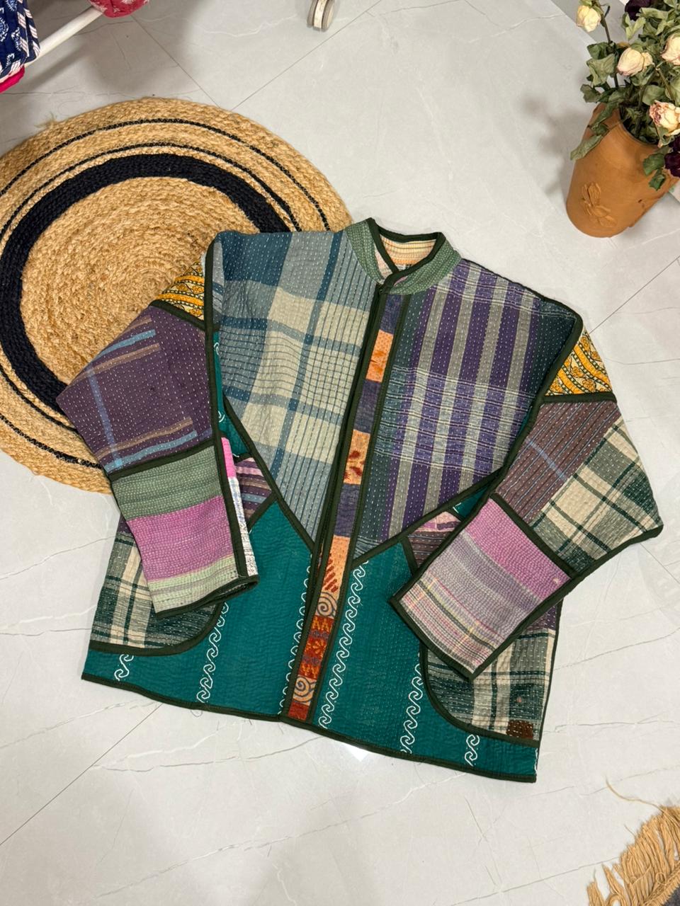 1 OF 1 Vintage Patchworked Jacket - 2