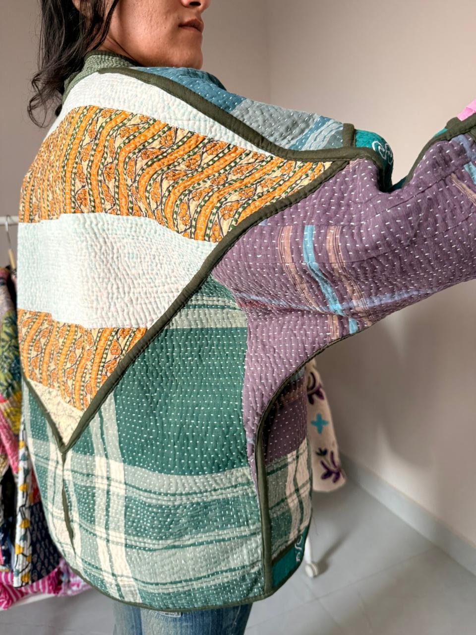 1 OF 1 Vintage Patchworked Jacket - 2