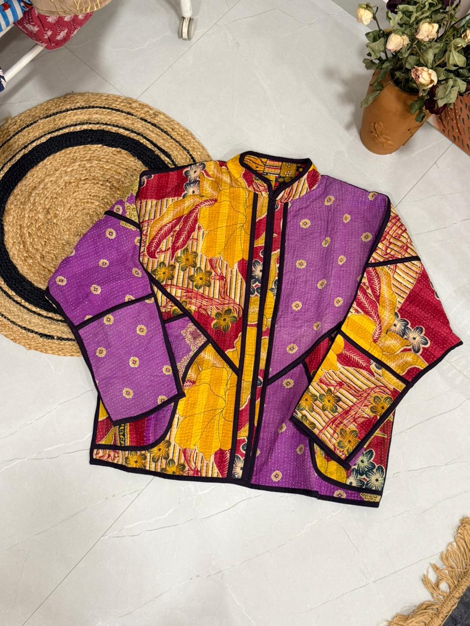 1 OF 1 Vintage Patchworked Jacket - 5