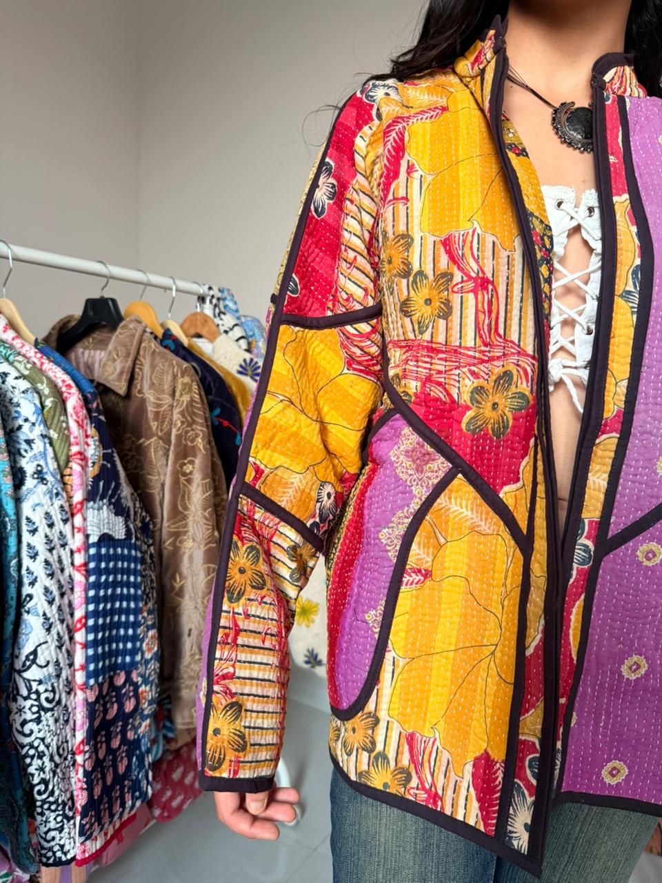 1 OF 1 Vintage Patchworked Jacket - 5