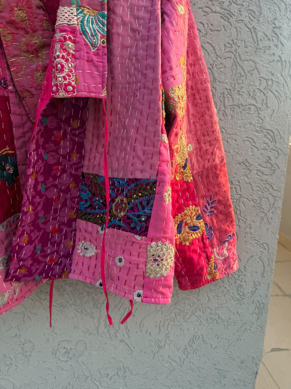 1 OF 1 Vintage Patchworked Kimono Jacket - 16