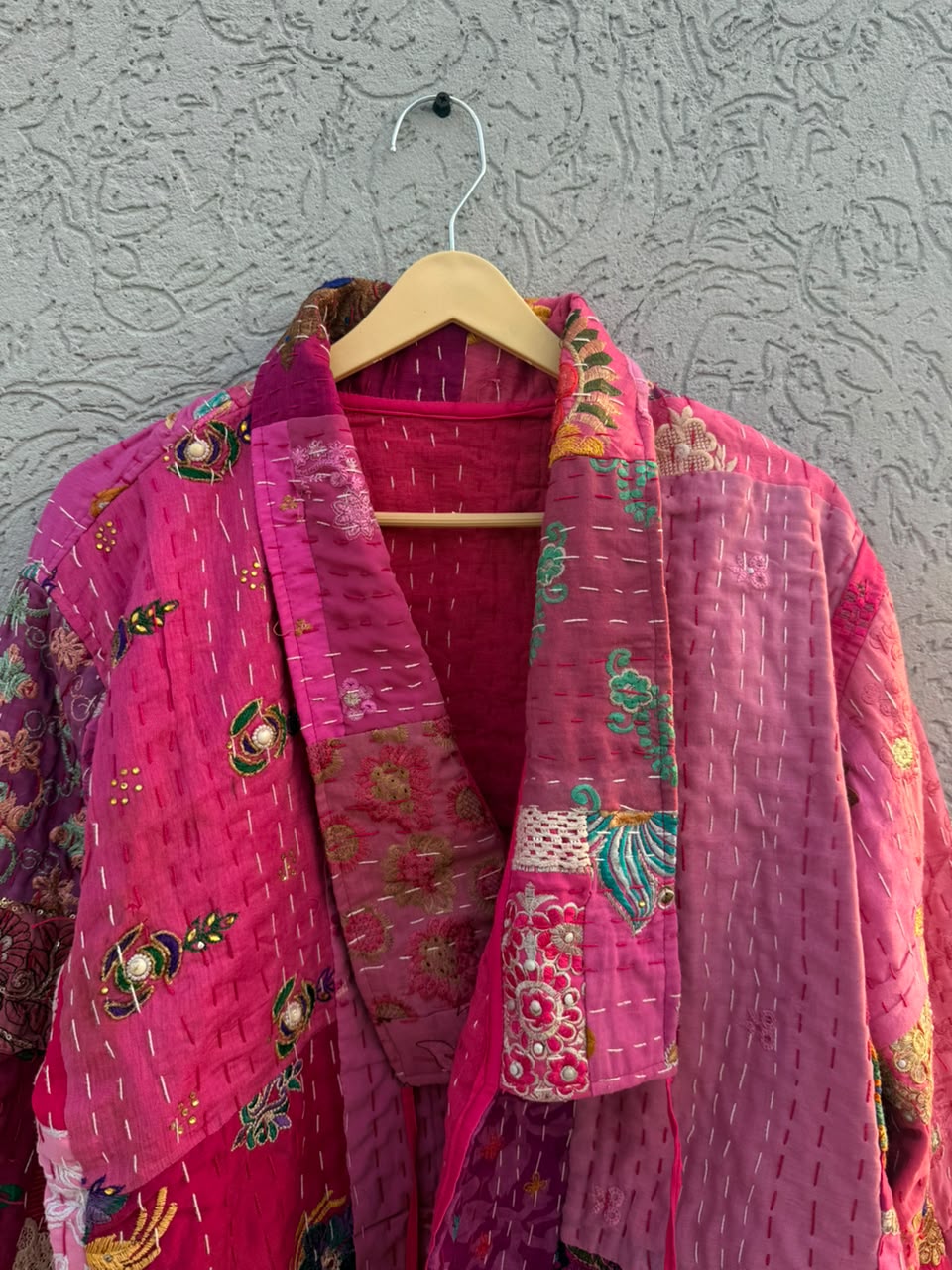1 OF 1 Vintage Patchworked Kimono Jacket - 16